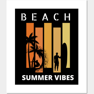 summer vibes Posters and Art